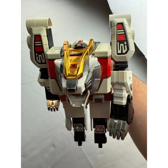 Vintage Mighty Morphin Power Rangers White Tiger Zord par